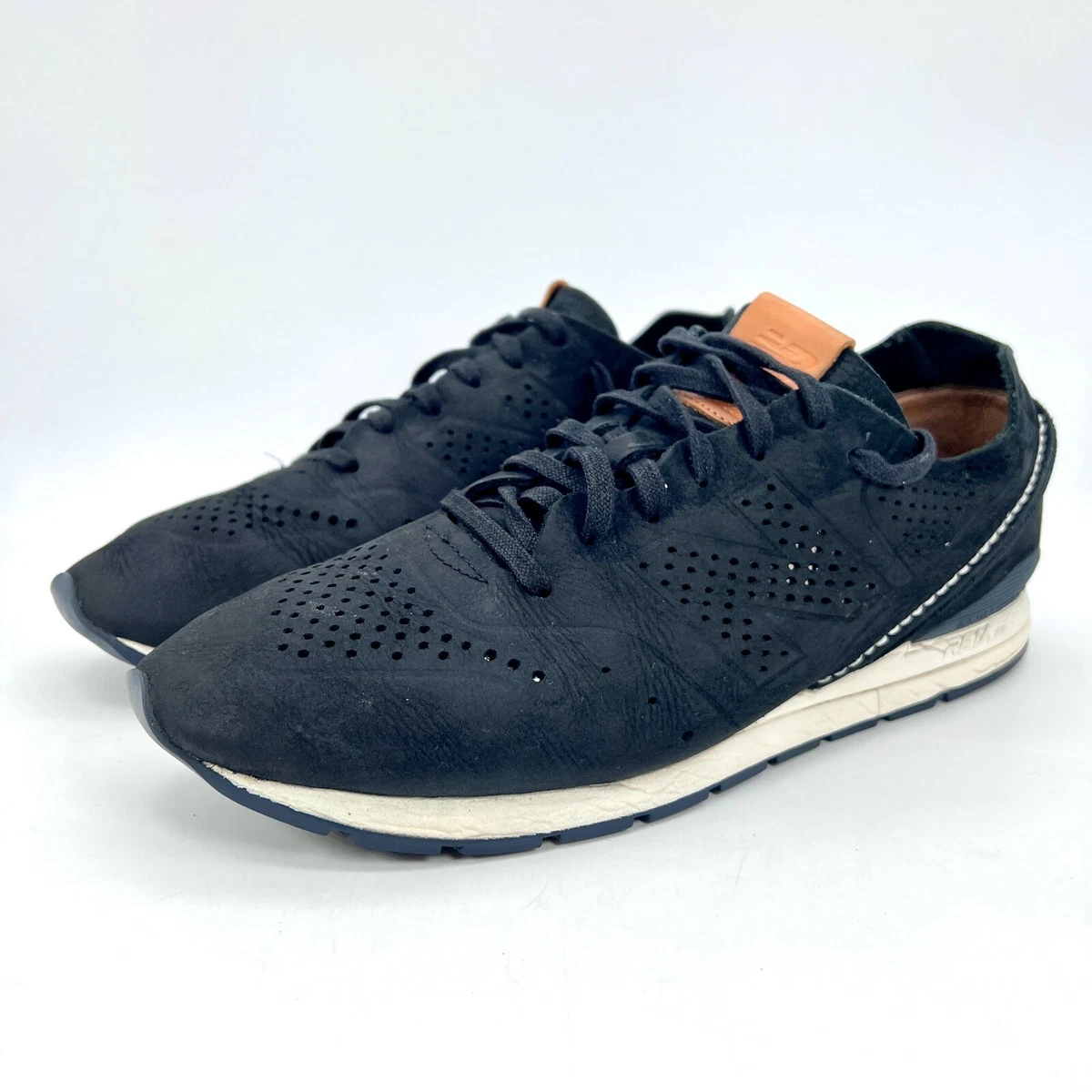 Grado Celsius ambición Cervecería New Balance 996 Re-Engineered RevLite Men Size 10.5 Sneaker Shoes Black  MRL996DX | eBay