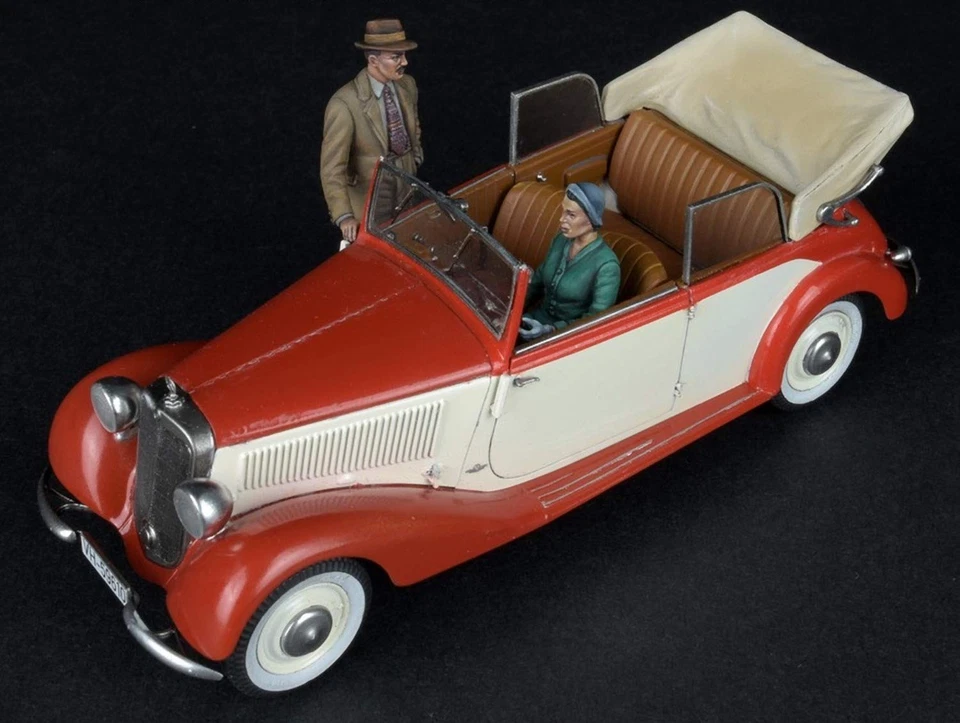 Miniart 1/35 auto tedesca tipo 170V Cabriolet B modello in plastica MA38018 - Immagine 4 di 4
