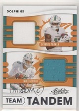 2020 Panini Absolute Team Tandem Materials /199 Mike Gesicki Devante Parker 9hx