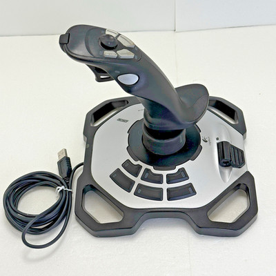 Logitech X3D Pro Flight Controller USB PC Joystick Extreme 3D
