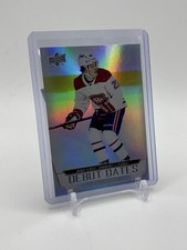 2022-23 Upper Deck Series 1 Debut Dates Cole Caufield #DD-18 Montreal Canadiens