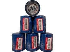 Honda/Acura New Genuine OEM Oil Filters 15400-PLM-A02 Set of 6 With Drain Washer