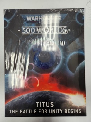 Warhammer 40000 40K 500 Worlds Titus Campaign Books Sealed New 32326 C
