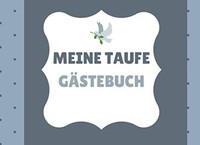 GäStebuch Taufe Liniertes 120 Seiten 21X29,7Cm Hardcover Weiß Meine Taufe