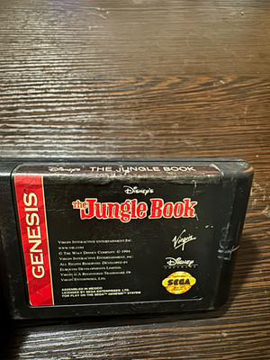 Virgin Interactive Disney's The Jungle Book Sega Genesis Game (1994)