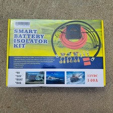 Smart Battery Isolator Kit 12 Volt 140 Amp