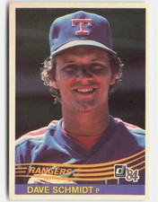 1984 Donruss #586 Dave Schmidt