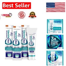 Clinical Enamel Safe Toothpaste, 3 Pack - Powerful Whitening Fresh Mint Flavor