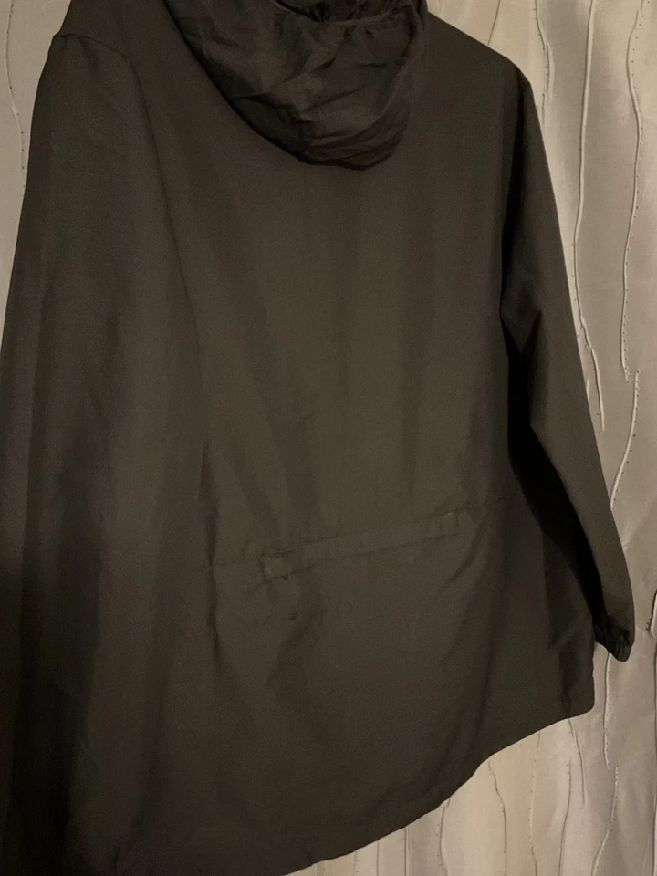 Air Force Spaceforce hooded windbreaker jacket men's L full zip Propper black - Image 2 of 4