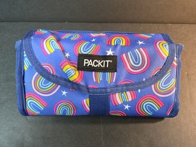 PACKIT Freezable Baby Bottle Cooler Bag Rainbow Stars Insulated Lunch Snack
