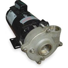 Dayton 2Zwu4 Stainless Steel 1 Hp Centrifugal Pump 115/230V