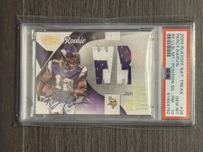 2009 National Treasures Colossal Rookie Patch Auto Percy Harvin PSA 10 Pop 1 /10