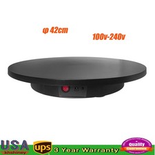 Electric Motorized Rotating Display Stand Turntable 360 Degree w/ Remote Control