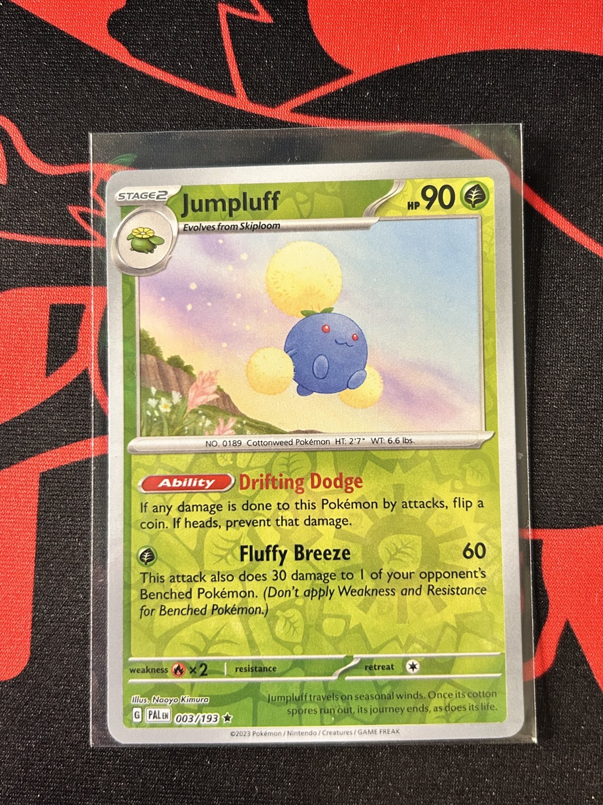 Jumpluff 003/193 Reverse Holo NM