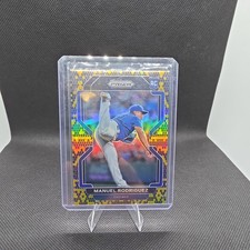 2022 Panini Prizm Baseball Snakeskin Prizm 35/50 Manuel Rodriguez Rc #153