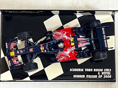 Minichamps 1/43 Toro Rosso STR3 Sebastian Vettel 2008 Italian GP