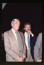 Mel Ferrer Robert Foxworth 1980's Falcon Crest era Original 35mm Transparency