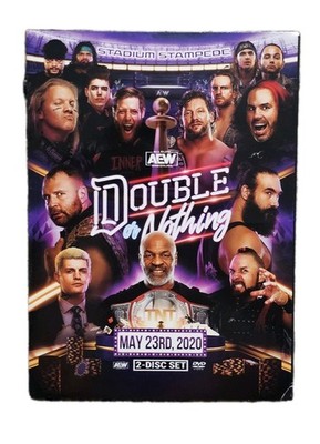 AEW All Elite Wrestling 2020 Double or Nothing 2 Disc DVD Set 