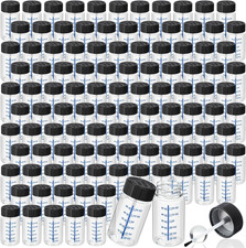 60 Pcs Touch up Paint Bottles with Brush and Lid Empty Touch up Bottle with M..