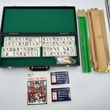 Vintage Mah Jongg Set 165 (one lost)