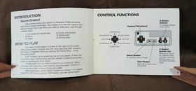 Lot Of Nes, Atari Manuals & Poster: Rush'N Attack,Super C, Joust, Joust Poster