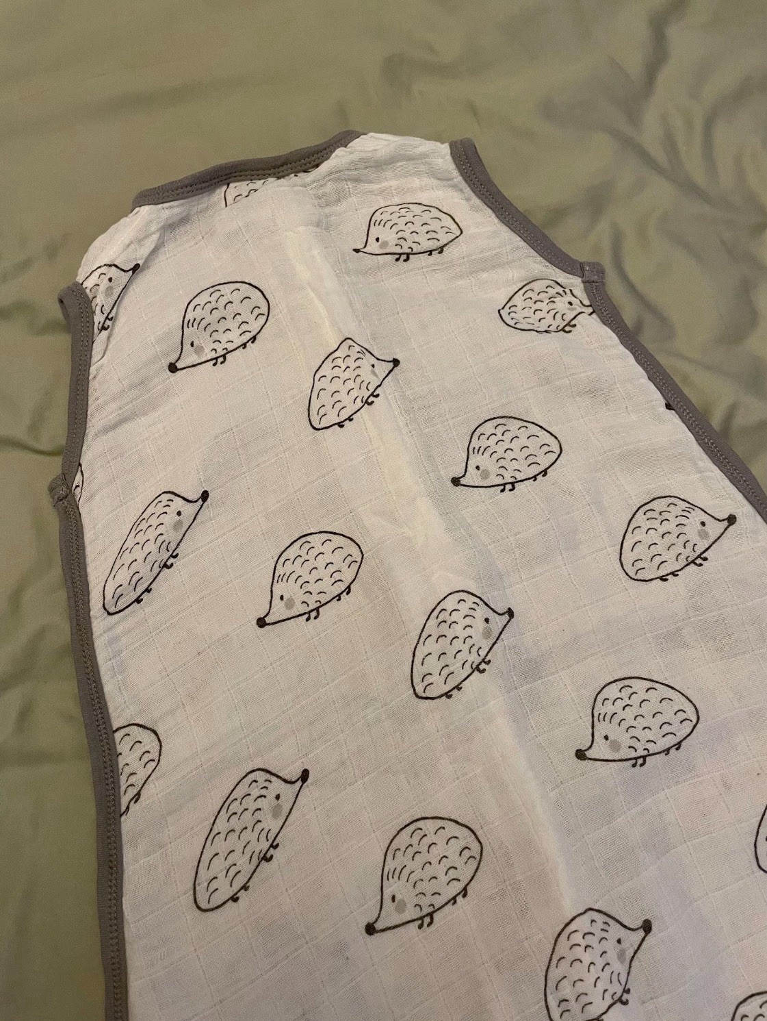 Baby Muslin Swaddle Me Sleep Sack, Wearable Blanket, 6-18 Months