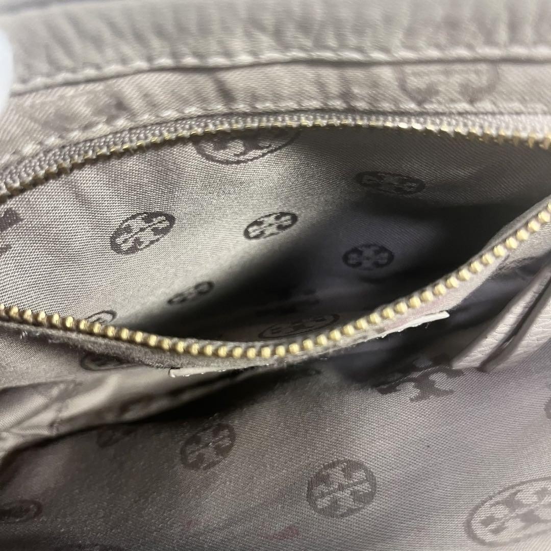 Tory Burch Marion Flap Chain Shoulder Bag Leather Gray Women's From Japan thumbnail 14