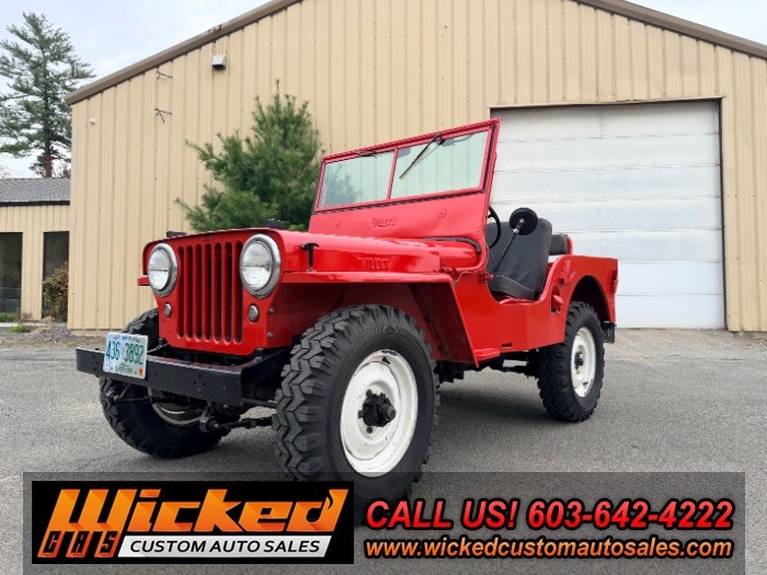 1946 Jeep Wrangler for sale in Kingston New Hampshire