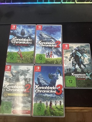 Nintendo Switch Xenoblade Chronicles 1,2,2 Torna,3 und X Sammlung