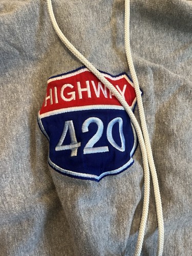 Vintage Steve And Barry's Hwy 420 ( Pot) XL Pullover Hoodie - Picture 2 of 3