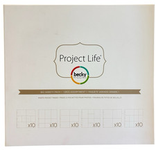 New Project Life Becky Higgins Big Variety Pack 1 Lot of 60 Pocket Pages 12x12