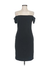 H By Halston Women Black Cocktail Dress 6