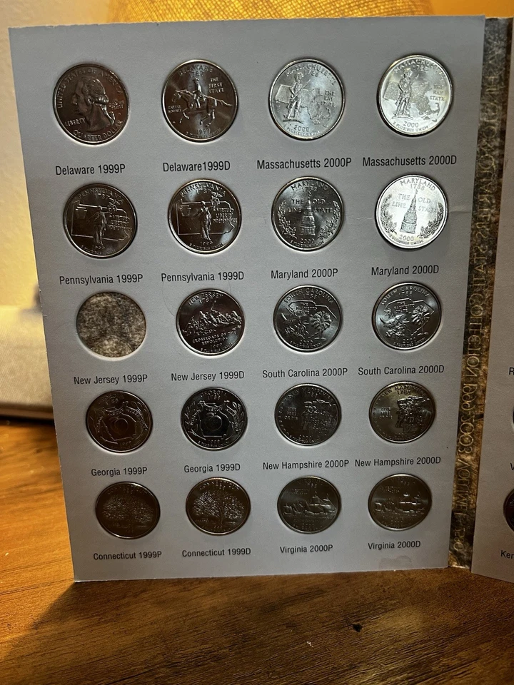 Washington Quarters State Collection 1999-2003 Volume 1 Full Set (60) - Image 2 of 4