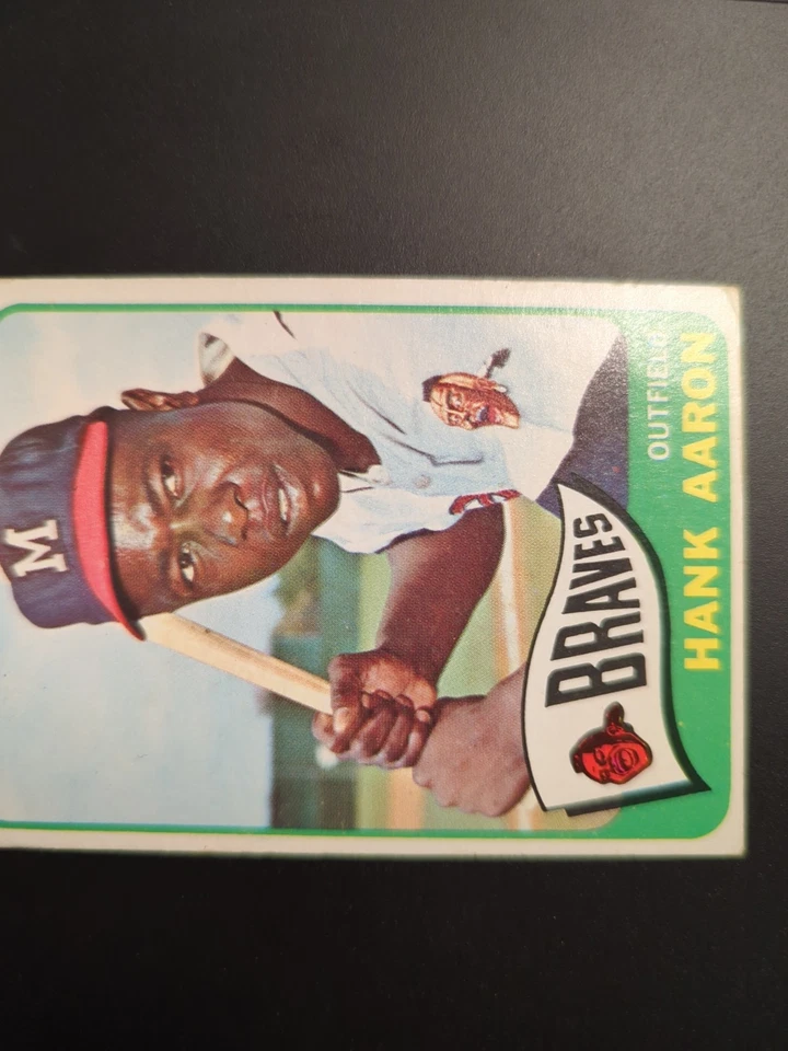 1965 Topps Hank Aaron #170 EX See Pics Braves HOF - Изображение 4 из 4