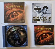 The Nomad Soul Sega Dreamcast | PAL | CIB + Reg Card W/ Damaged Case &Extra Game