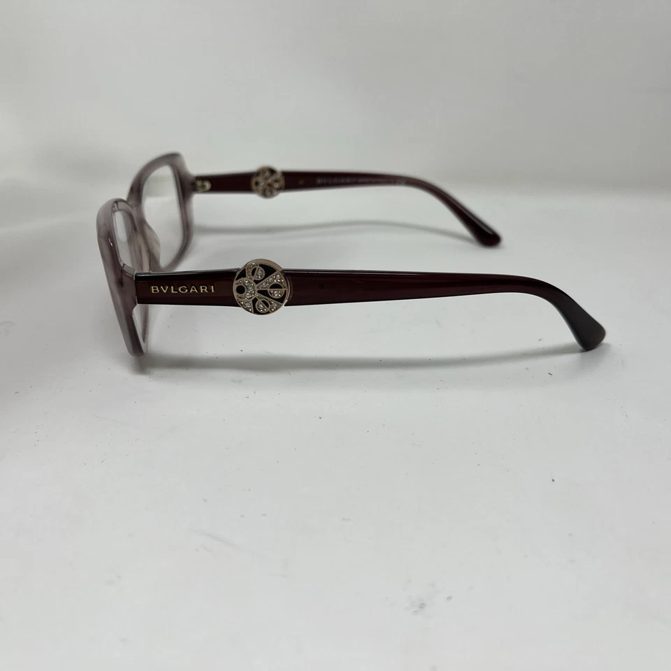 BVLGARI 4098-B 5337 54-15-140 PURPLE EYEGLASSES SP43 - Image 2 of 4