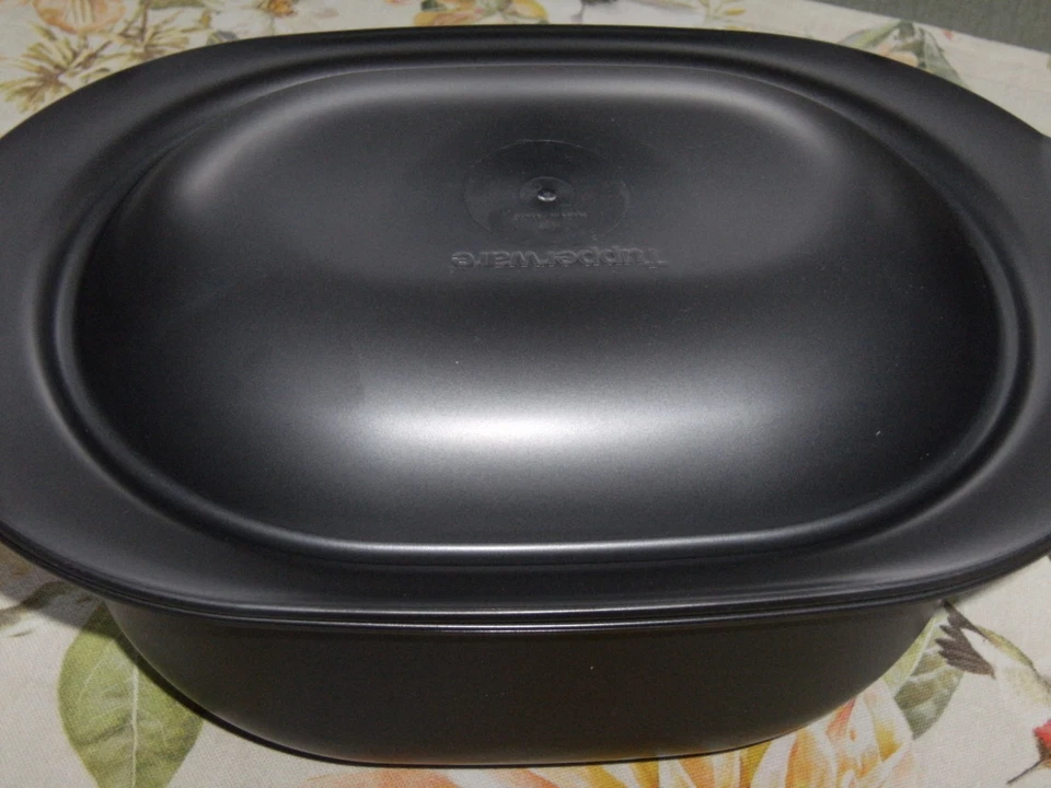 TUPPERWARE Ultra Plus 3l. NEU!  anthrazit Auflaufform Kasserolle Bräter Backform - Bild 2 von 4