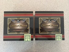 2006 PLAYOFF NATIONAL TREASURES NFL 2 EMPTY WOOD BOX ONLY WithOUTSIDE SLIP COVER