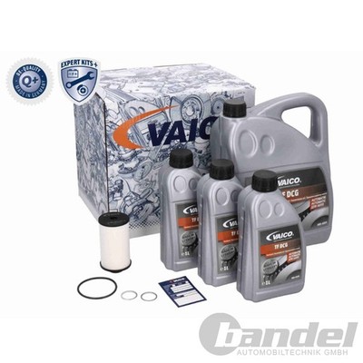 VAICO ÖLWECHSEL-SET + 8L ÖL passend für 6 GANG-DSG DQ250 AUDI A1 A3 Q2 Q3 TT SEA