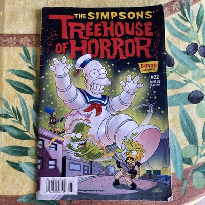 Simpsons Treehouse of Horror #22 Comic Book (Bongo Comics, 2016) Matt Groening