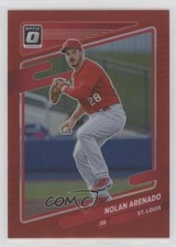 2021 Panini Donruss Optic Red Prizm 34/60 Nolan Arenado #157 6f7