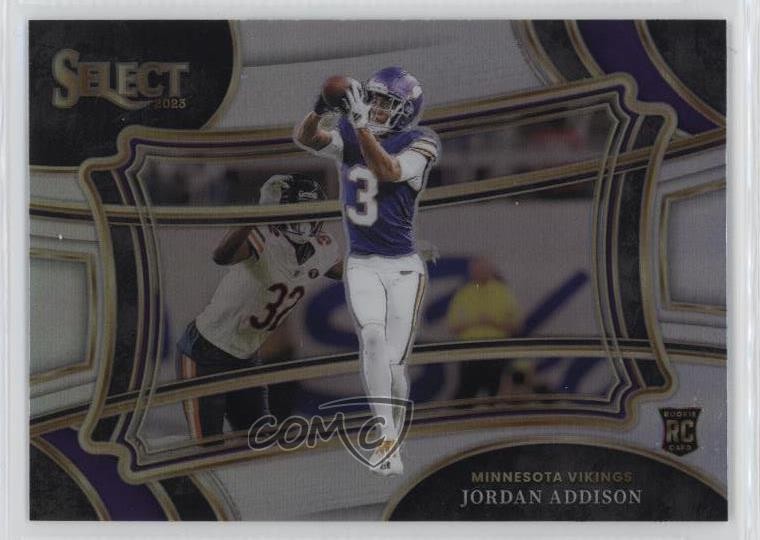 2023 Panini Select Field Level Silver Prizm Jordan Addison #362 5z0