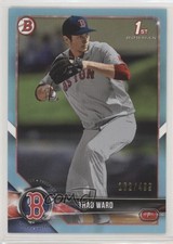2018 Bowman Draft Sky Blue 162/499 Thad Ward #BD-90 x4f
