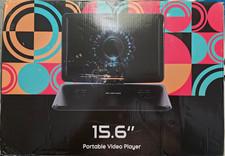Boifun 17.5" Portable DVD Player Combo with 15.6" Large HD Swivel Screen