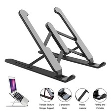 Portable Laptop Stand Adjustable Foldable Notebook Tablet Holder Computer Desk