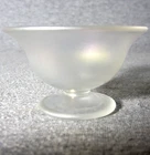 Steuben Verre De Soie Open Salt Cellar Dip Frederick Carder Era Glass