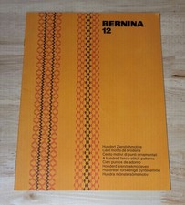 Vintage Bernina Number 12 Guide A HUNDRED FAN...