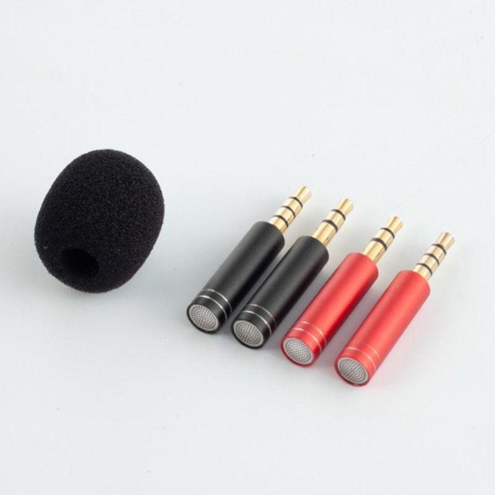 Mic 3.5mm Metal Mini Microphone Plug and Play Speaker Microphone Mobile Phone