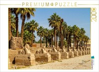 Calvendo Puzzle Sphinxen Allee In Luxor 2000 Teile Puzzle Quer | 2000 Teile Lege