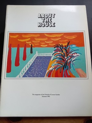 1983 About The House Zeitschrift Friends of Covent Garden Royal Opera House Vintage